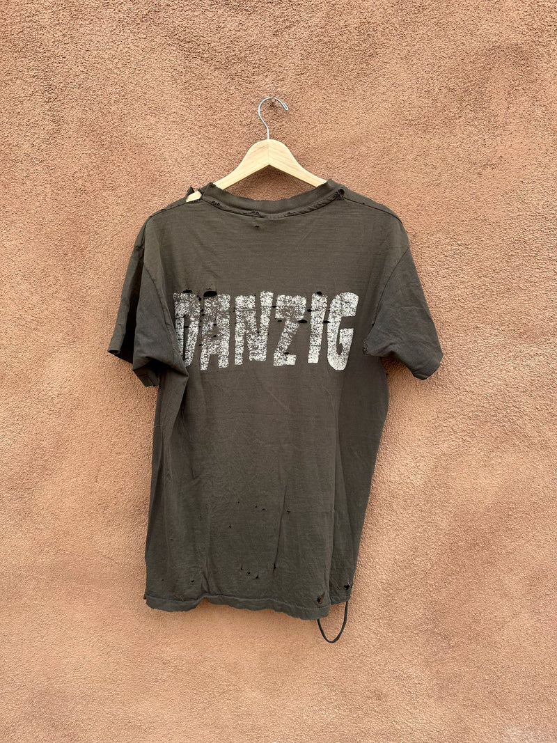 Thrashed 1988 Danzig T-shirt - Giant Label