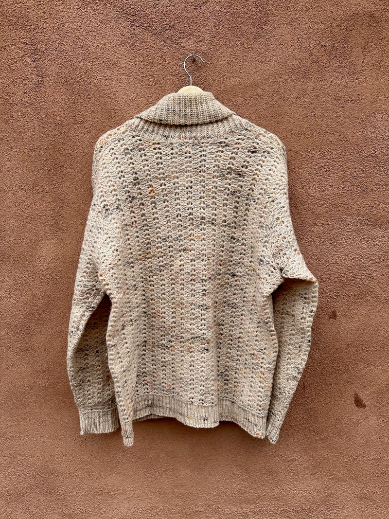 Byford America Confetti Wool Fisherman Sweater