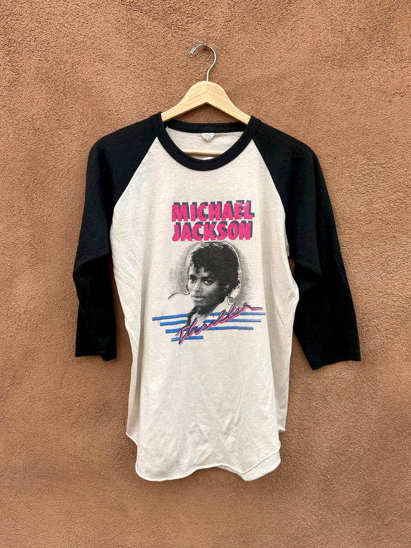 Michael Jackson Thriller Raglan T-shirt