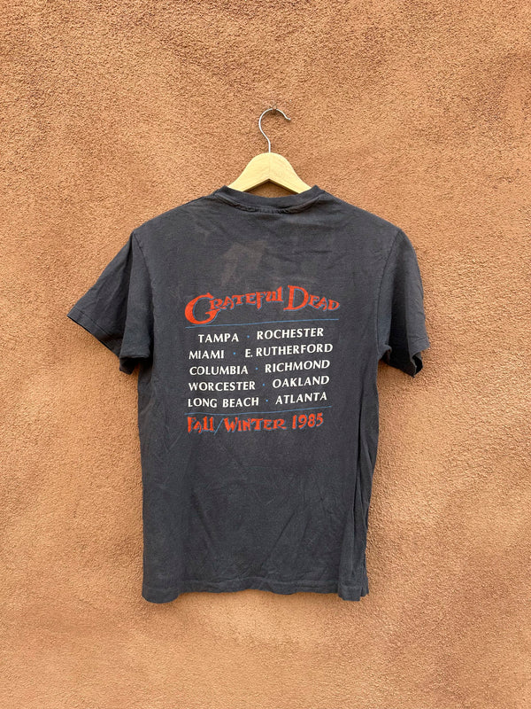 Grateful Dead 1985 Fall/Winter Tour T-shirt