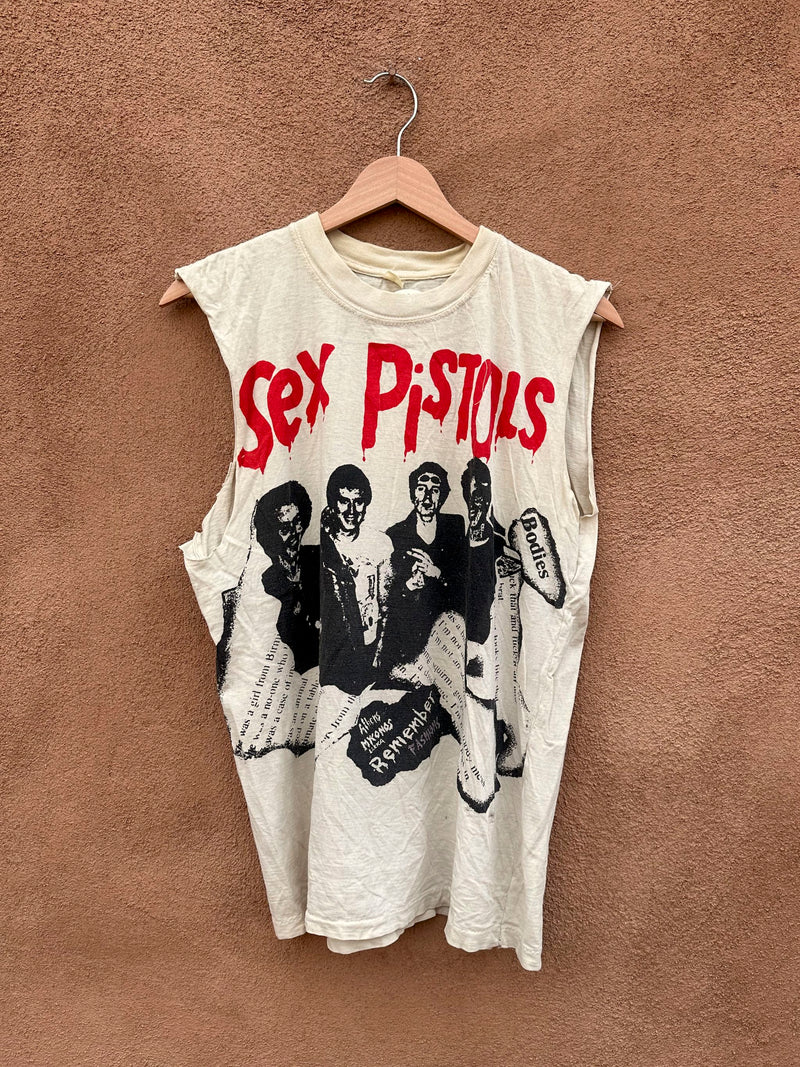 1970's Sex Pistols Pretty Vacant Muscle T-shirt