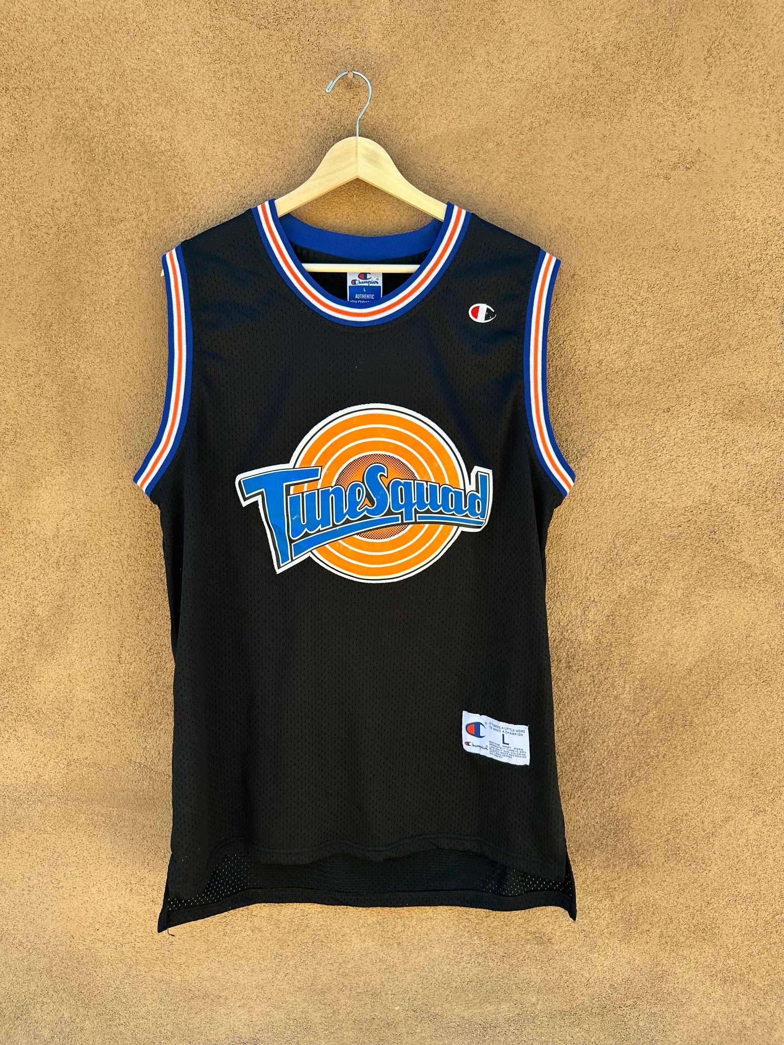 Vintage Michael Jordan WB Tune Squad Champion Jersey Large