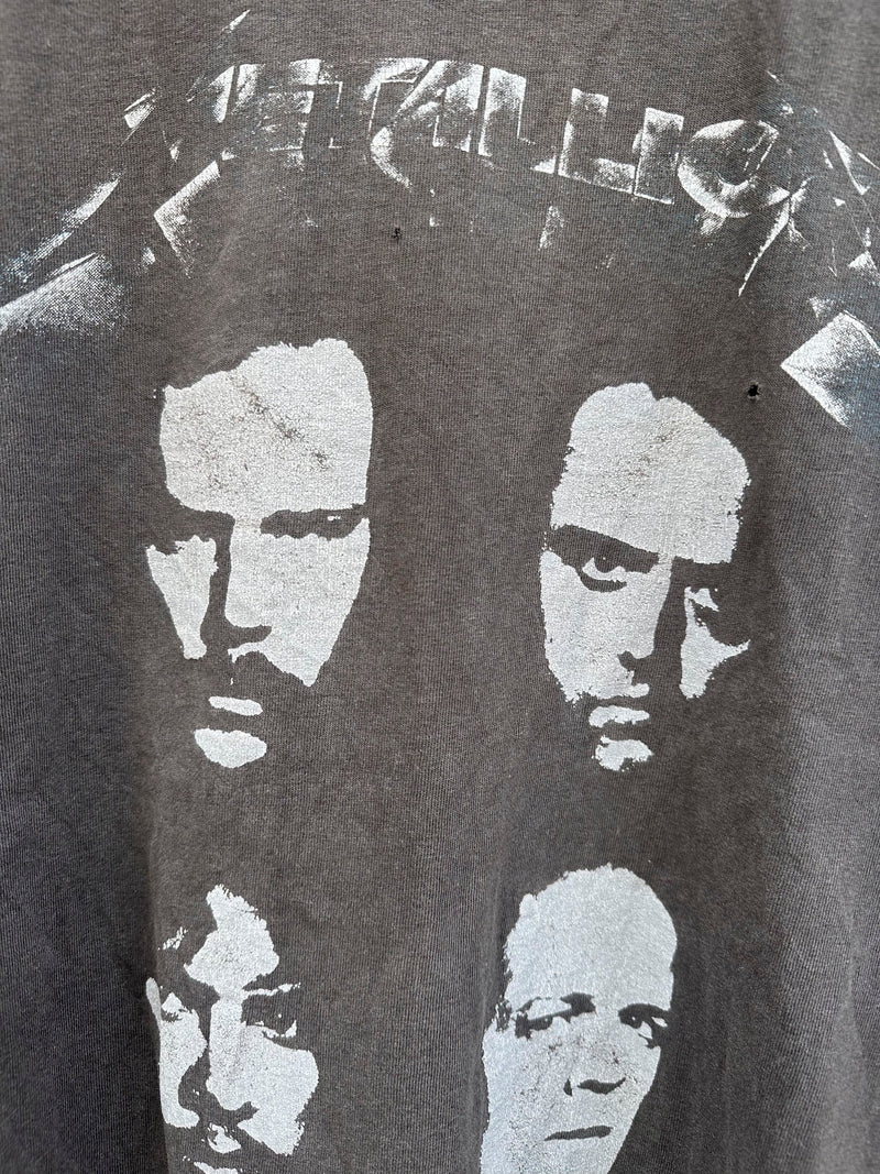 1991 Metallica Tour T-shirt - Historic Dates