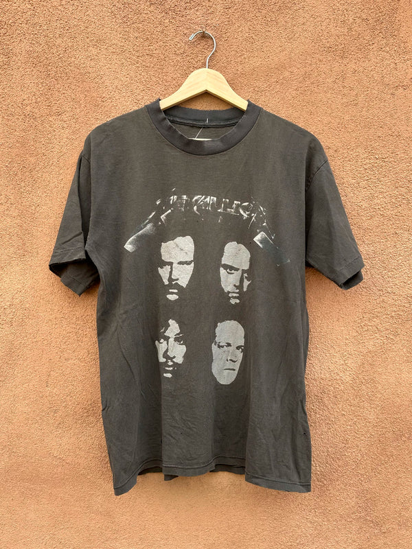 1991 Metallica Tour T-shirt - Historic Dates