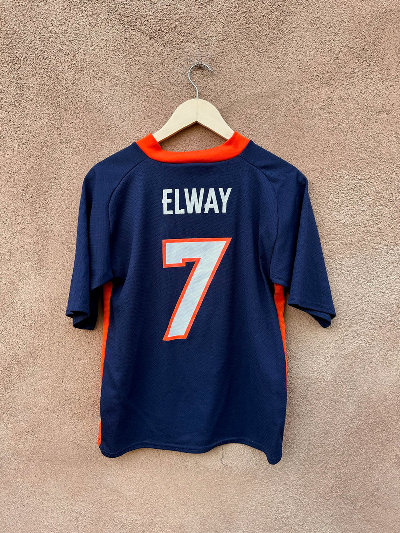 Denver Broncos Logo 7 John Elway Jersey