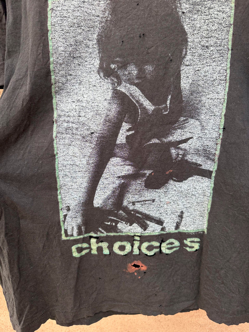 Pearl Jam Choices Thrashed T-shirt