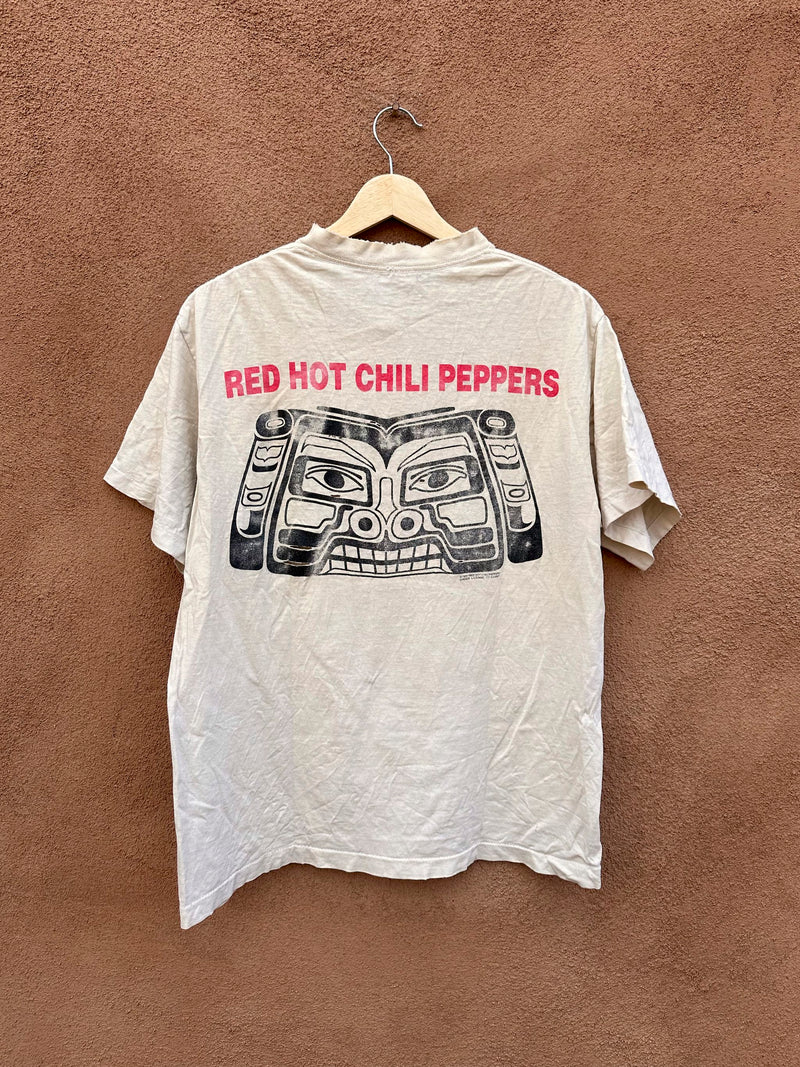 1991 Red Hot Chili Peppers PNW Tribal Sun T-shirt