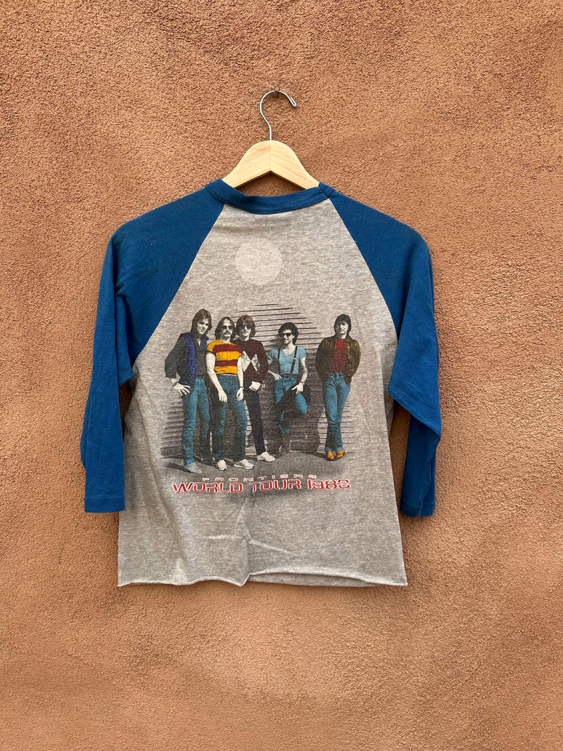 1983 Journey Tour Raglan T-shirt - XS/S