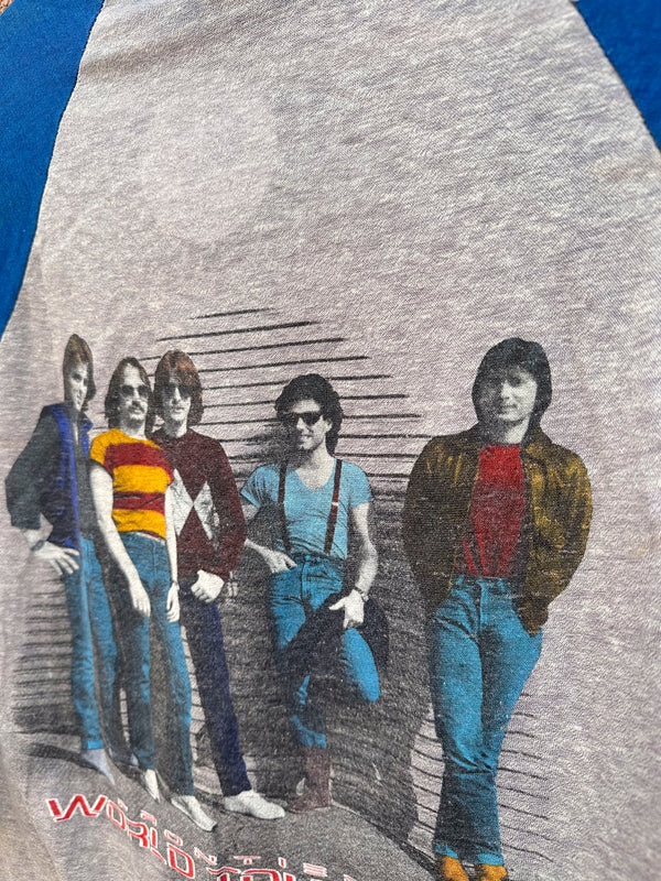 1983 Journey Tour Raglan T-shirt - XS/S