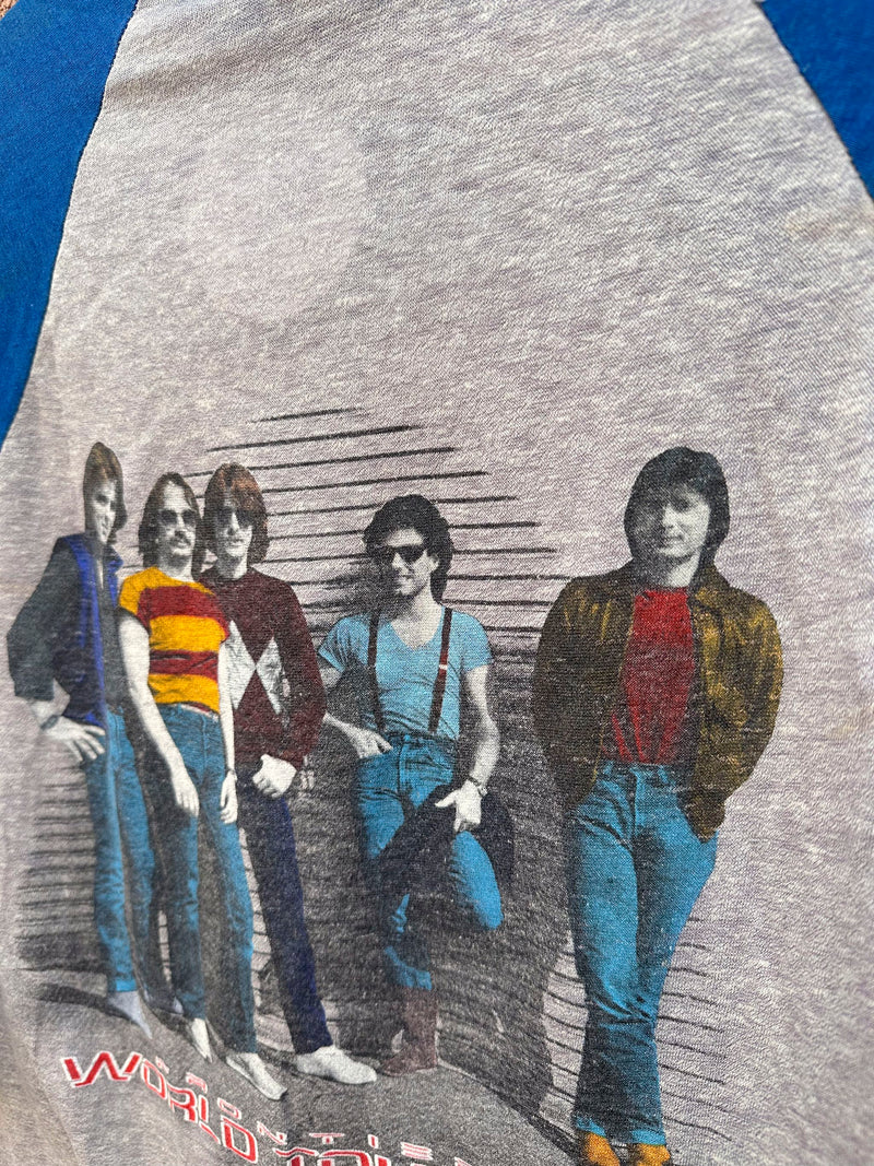 1983 Journey Tour Raglan T-shirt - XS/S