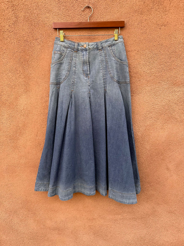 Soft Surroundings Denim Skirt