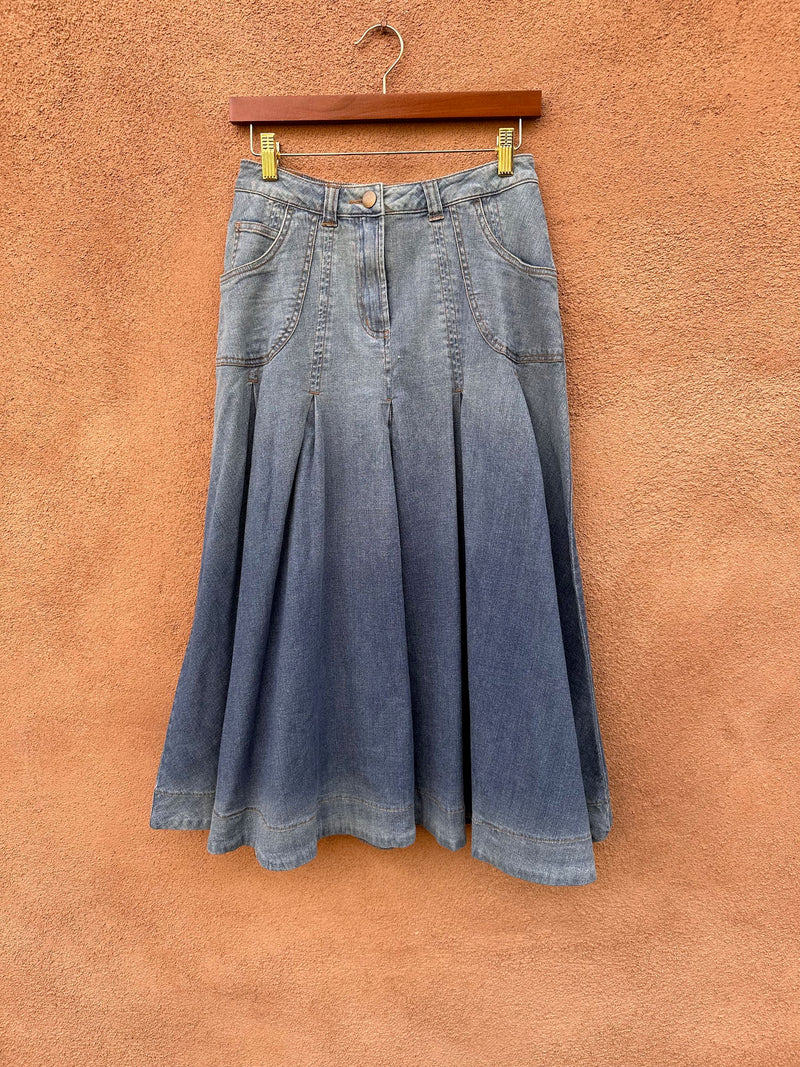 Soft Surroundings Denim Skirt