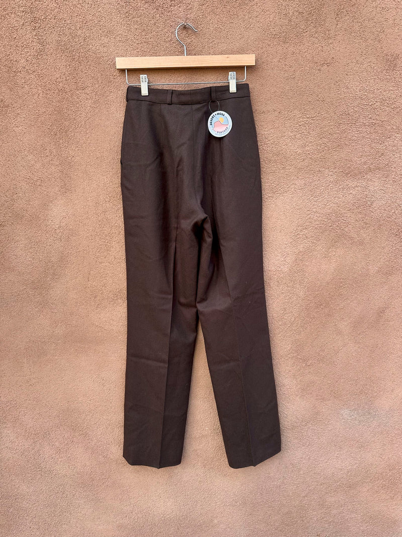 Giorgio Sant Angelo Wool Gabardine Slacks, 6