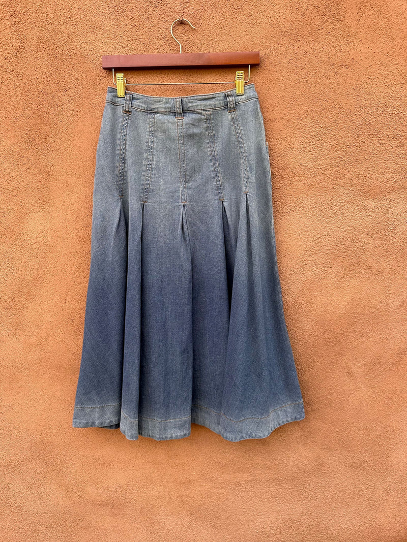 Soft Surroundings Denim Skirt