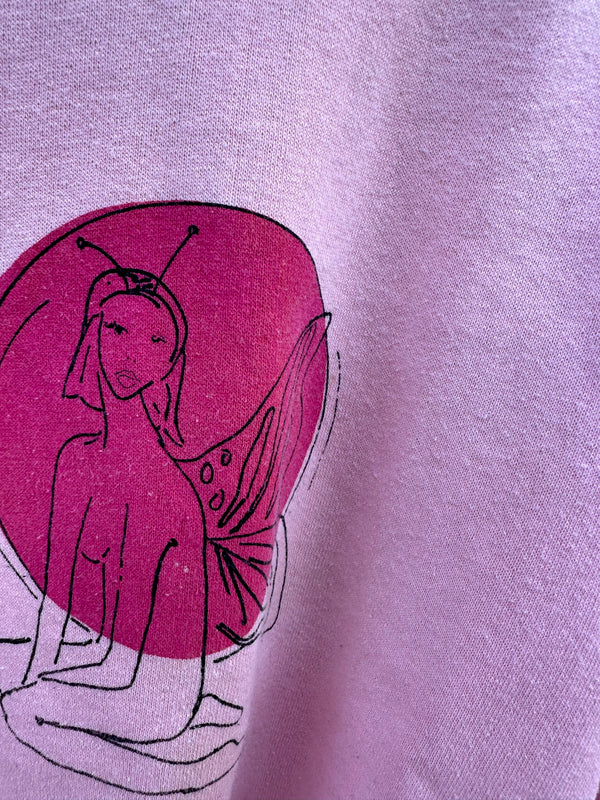 Dragonfly Fairy Pink Sweatshirt