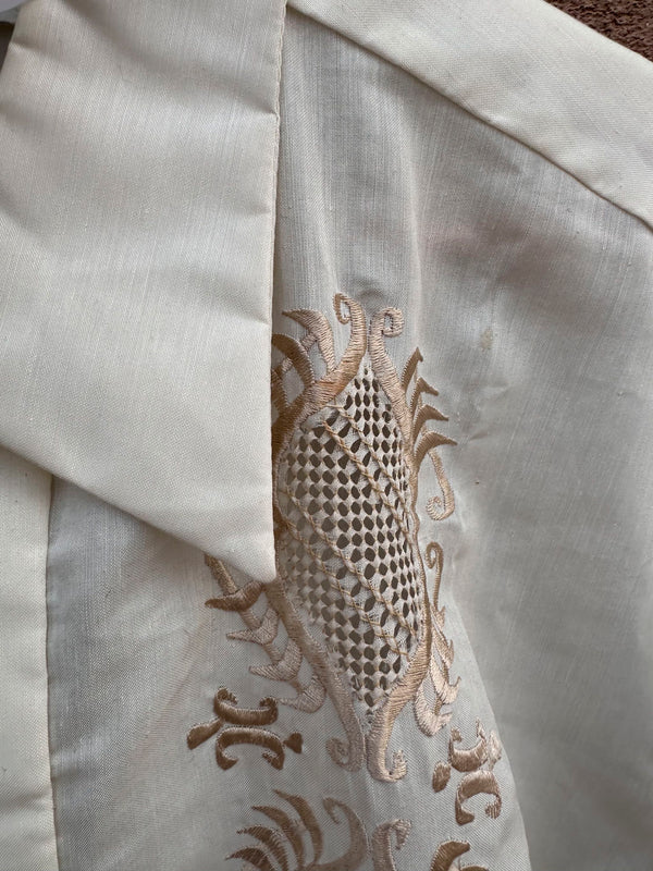 1970's Barong Tagalog Shirt, Made in Phillippines