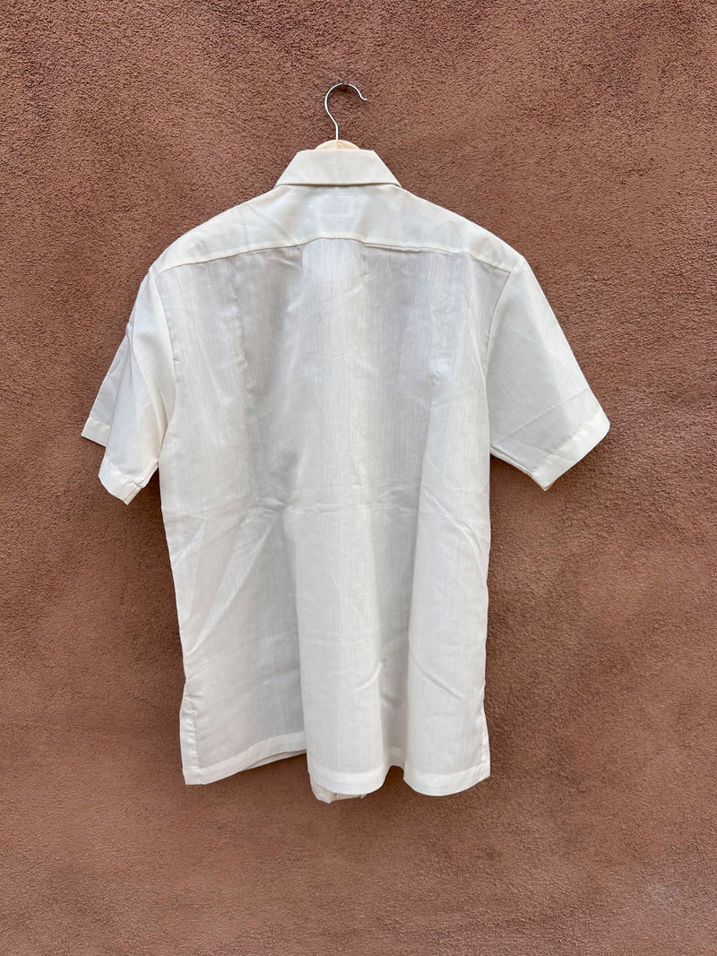 1970's Barong Tagalog Shirt, Made in Phillippines