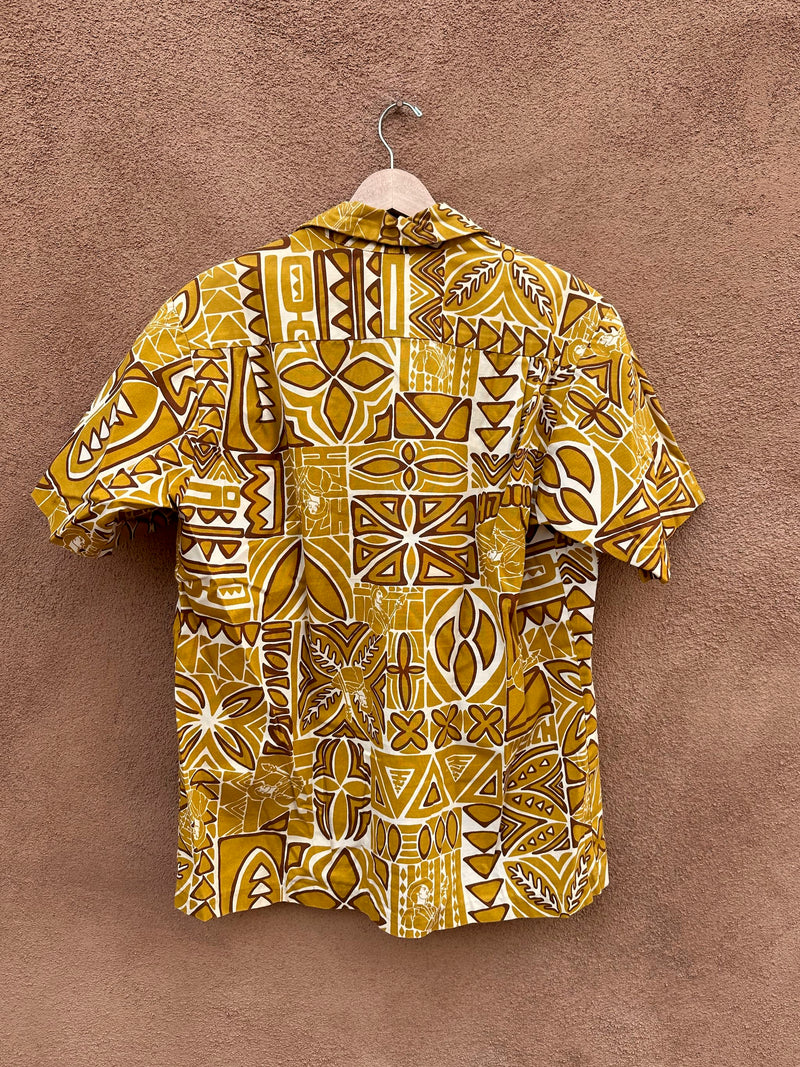 1960's Kahili Island Shirt - Honolulu, Hawaii