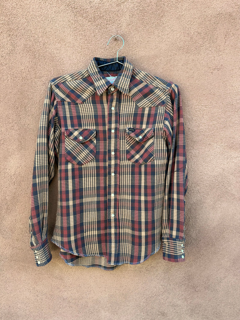 1960's Wrangler Flannel Shirt 15 1/2 x 36