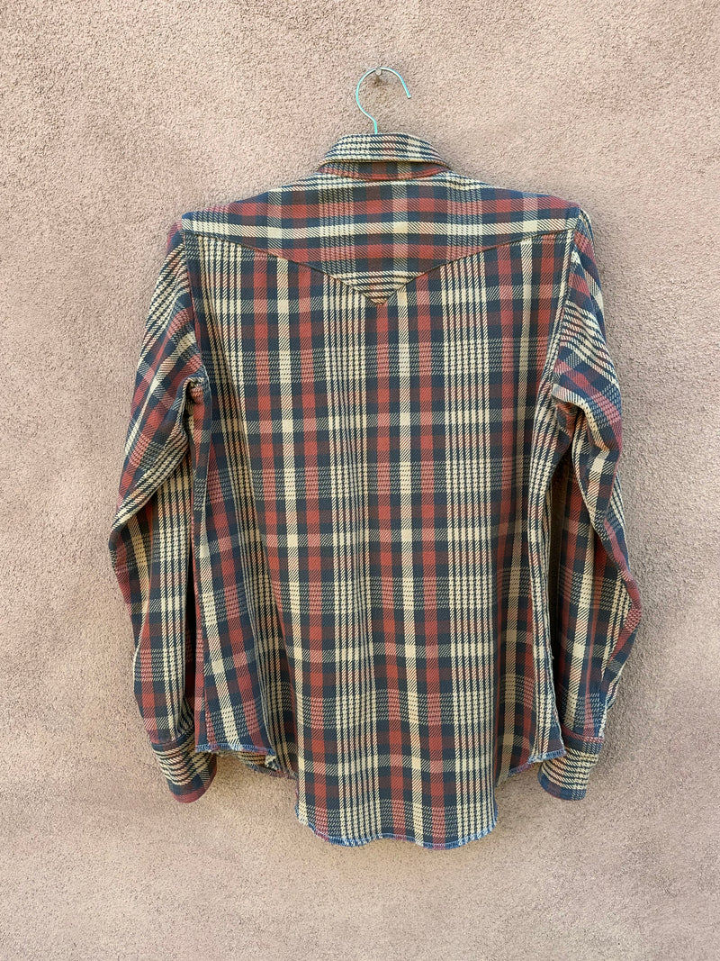 1960's Wrangler Flannel Shirt 15 1/2 x 36