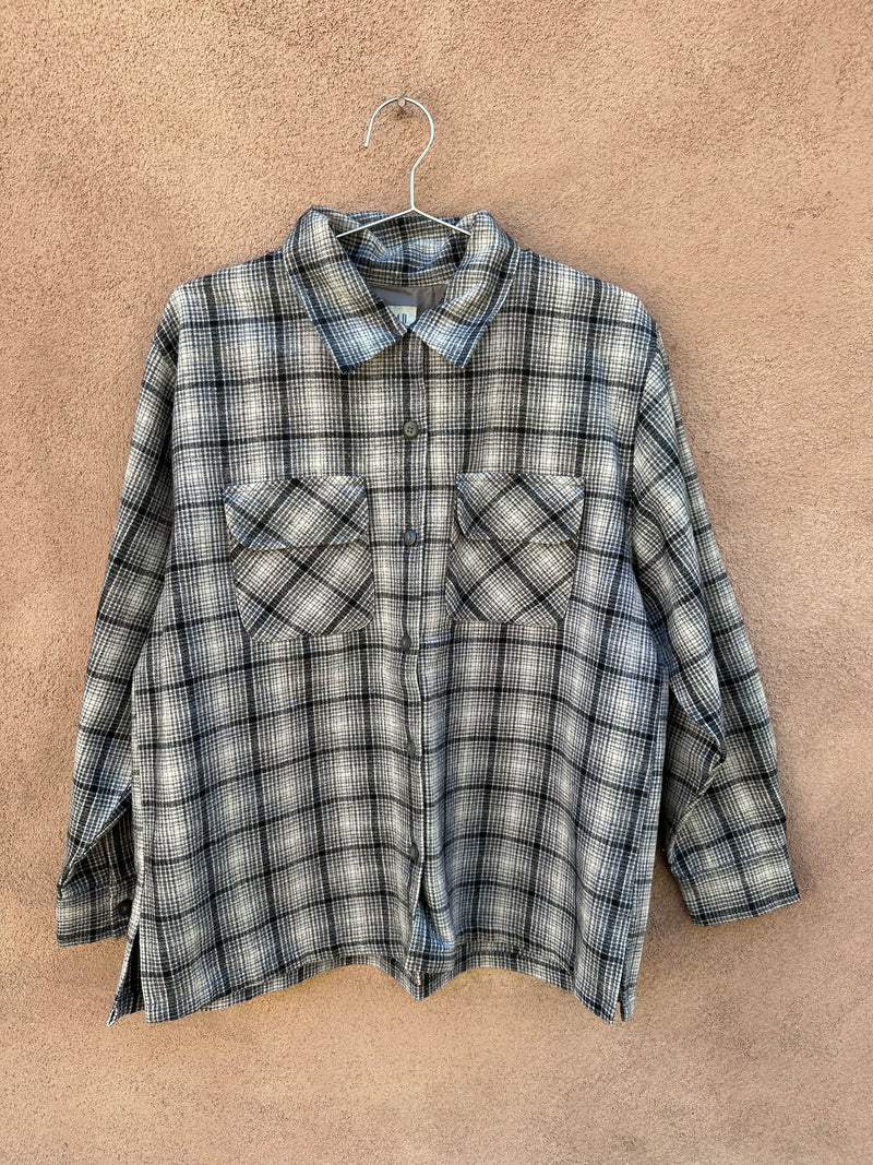 Gray & White GAP Wool Flannel