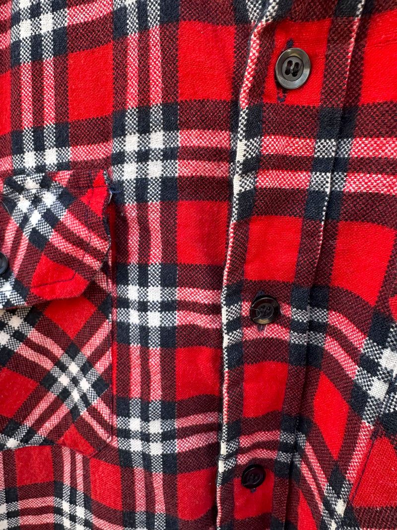 Sports Afield Plaid Flannel - Large, Tall - as is