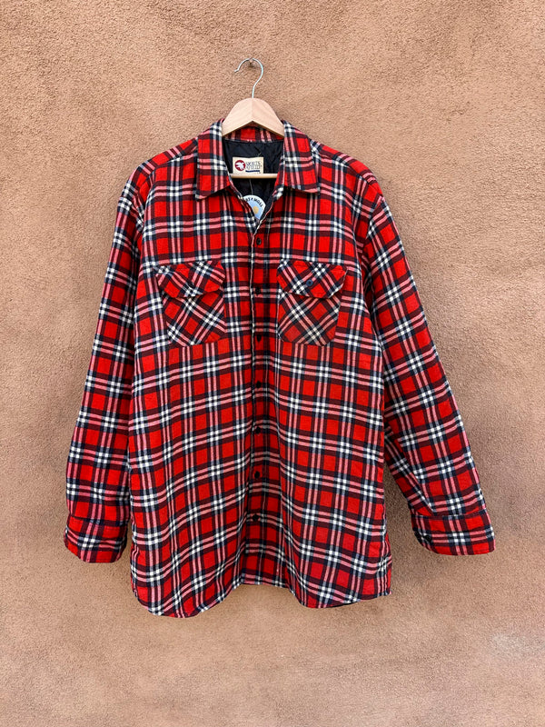 Sports Afield Plaid Flannel - Large, Tall - as is