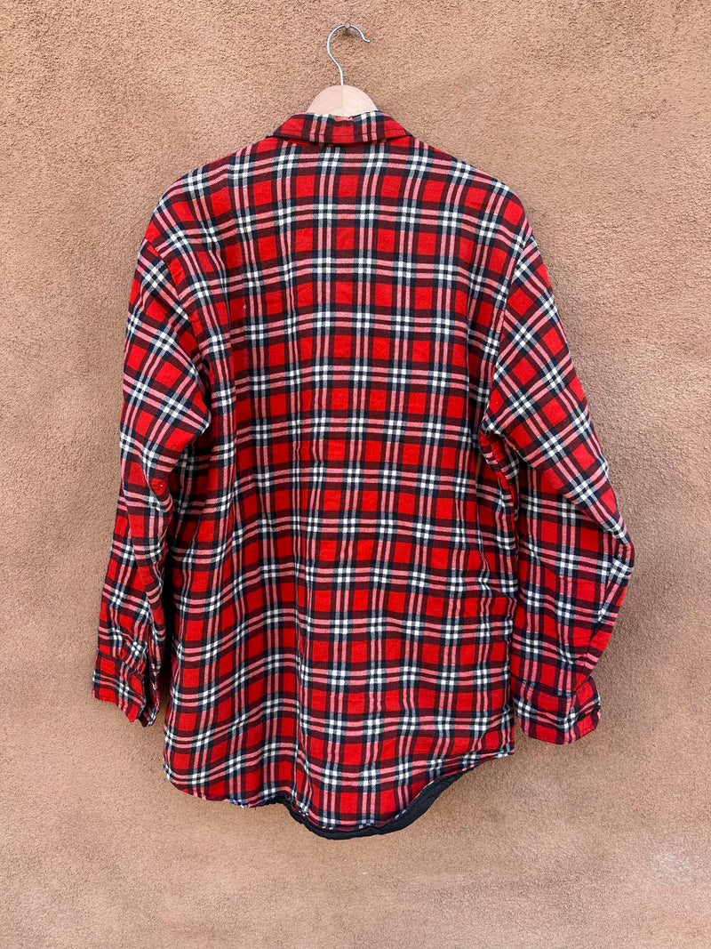 Sports Afield Plaid Flannel - Large, Tall - as is