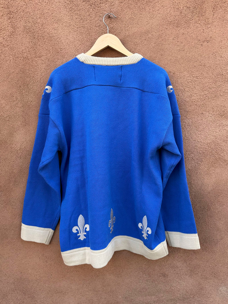 Quebec Nordiques Sweater by Reebok - Large