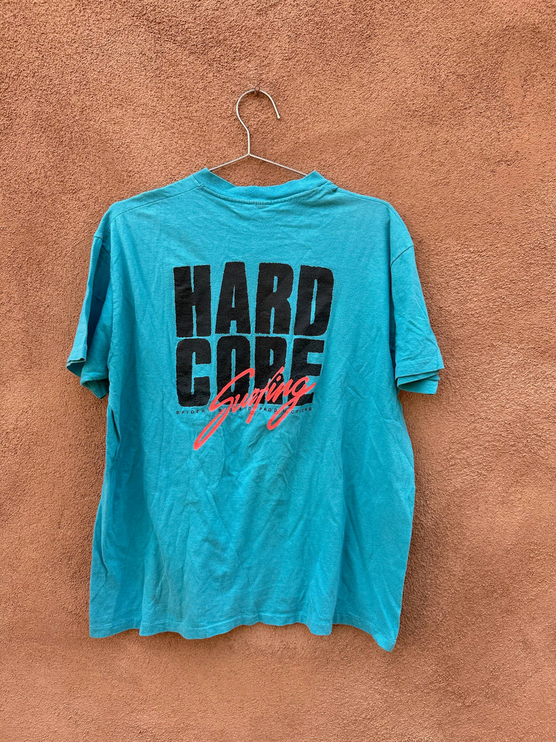 Spyder Hard Core 1980's Surfing T-shirt