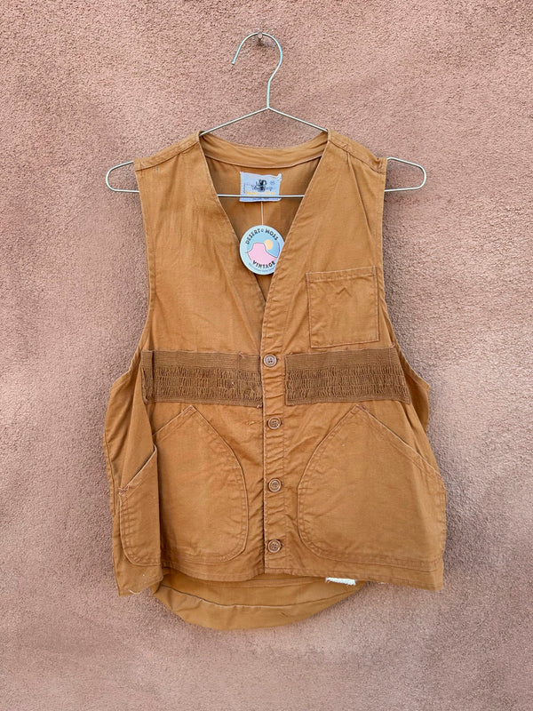 1960's Black Sheep Canvas Hunting Vest