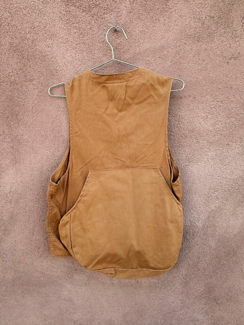 1960's Black Sheep Canvas Hunting Vest