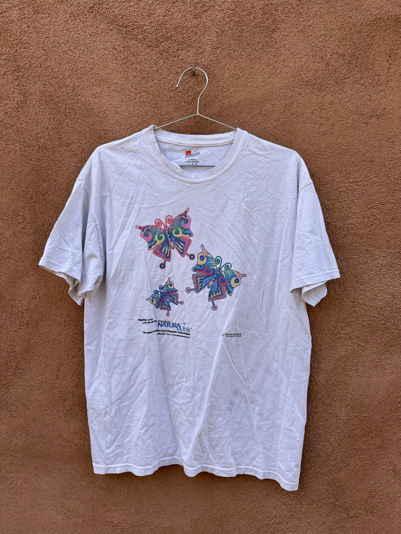 Natra Link Sawgrass Tech Butterfly T-shirt - as is