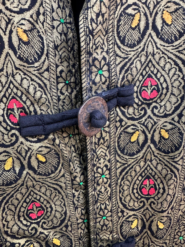 Traditional Chinese Jacket with Coins