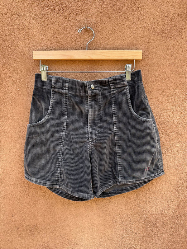 1980's Ocean Pacific Gray Corduroy Shorts