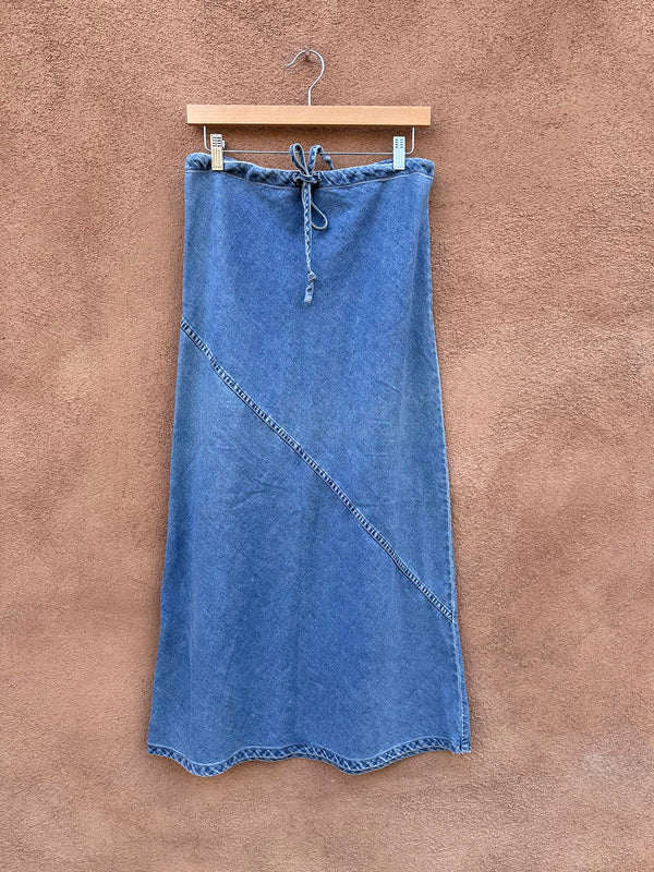 Y2K London Jean Denim Skirt - 4