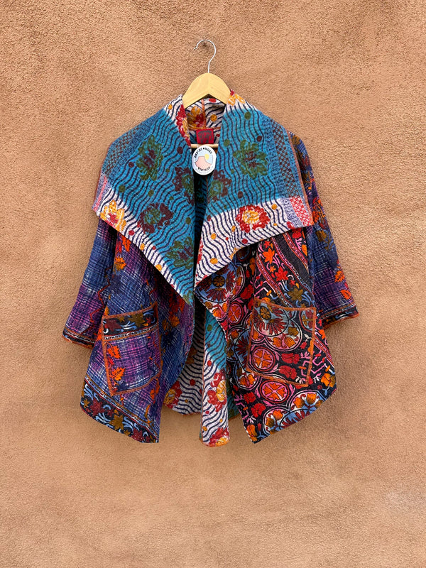 Artful Jacket with Embroidery by Mieko Mintz