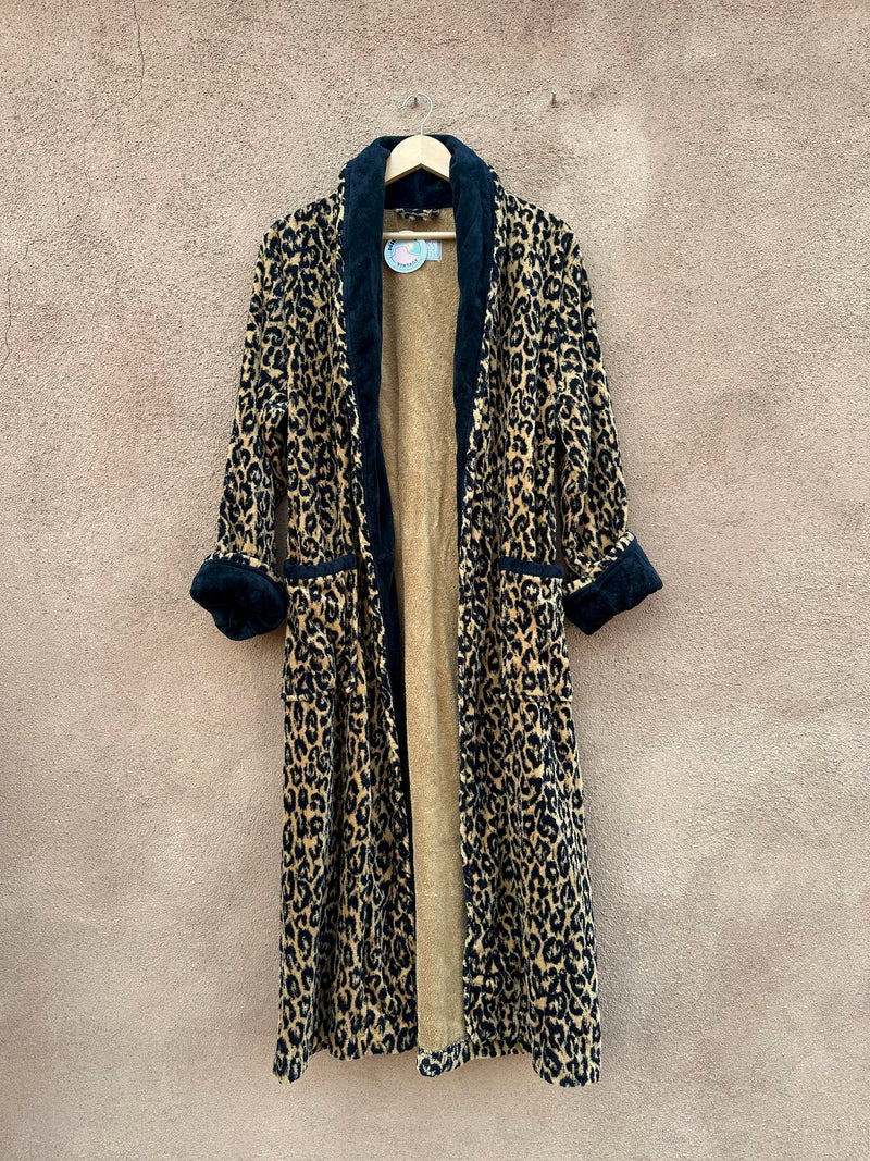 Cheetah Print 80's Bath Robe by Cypress