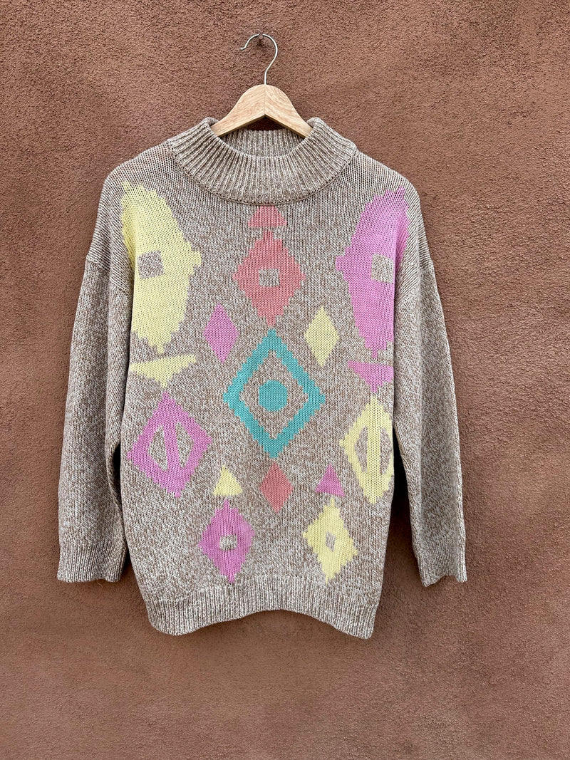 Southwest Style 1980's Sweater by Circuit, Hong Kong