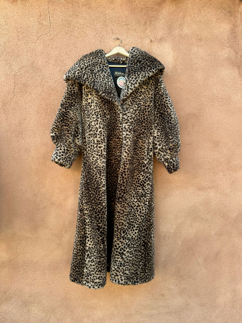 Monterey Fashions Faux Cheetah Coat