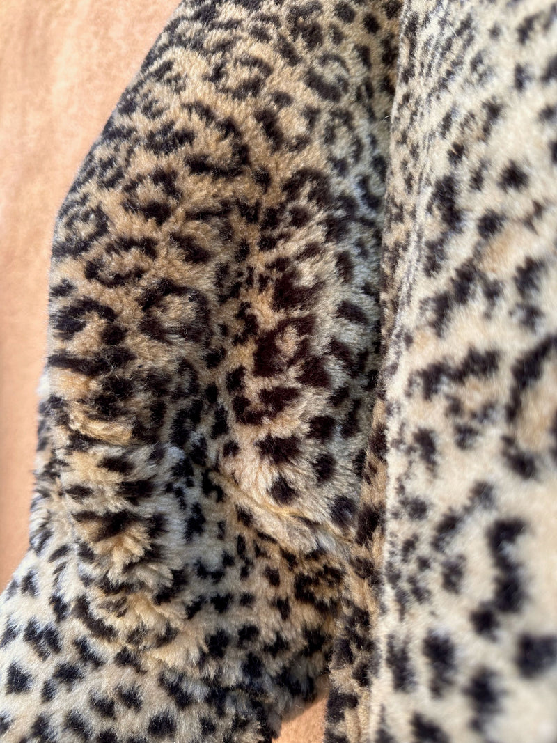 Monterey Fashions Faux Cheetah Coat