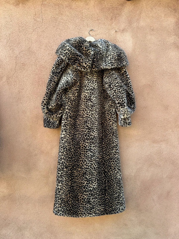 Monterey Fashions Faux Cheetah Coat