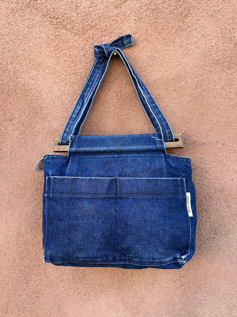 Real Purses 1970's Denim Purse