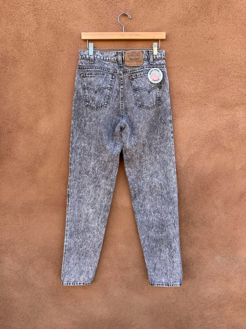 1980's Acid Wash Levi's 757, Made in USA 32 x 34