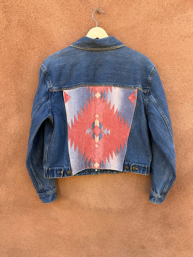 Liz Claiborne Denim Jacket with Denim Southwest Details