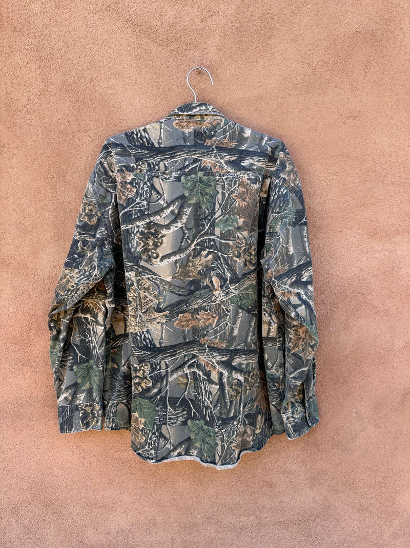 Cabela's Camo Seclusion 3D Button Up Shirt - XLT