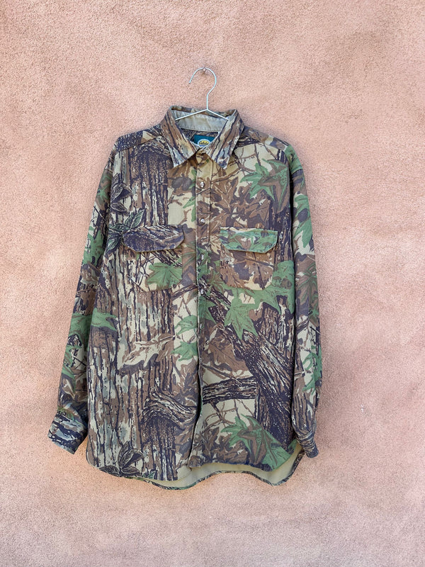 Cabela's Real Tree Camo Button Up Shirt