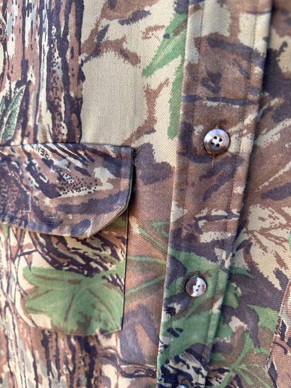 Cabela's Real Tree Camo Button Up Shirt