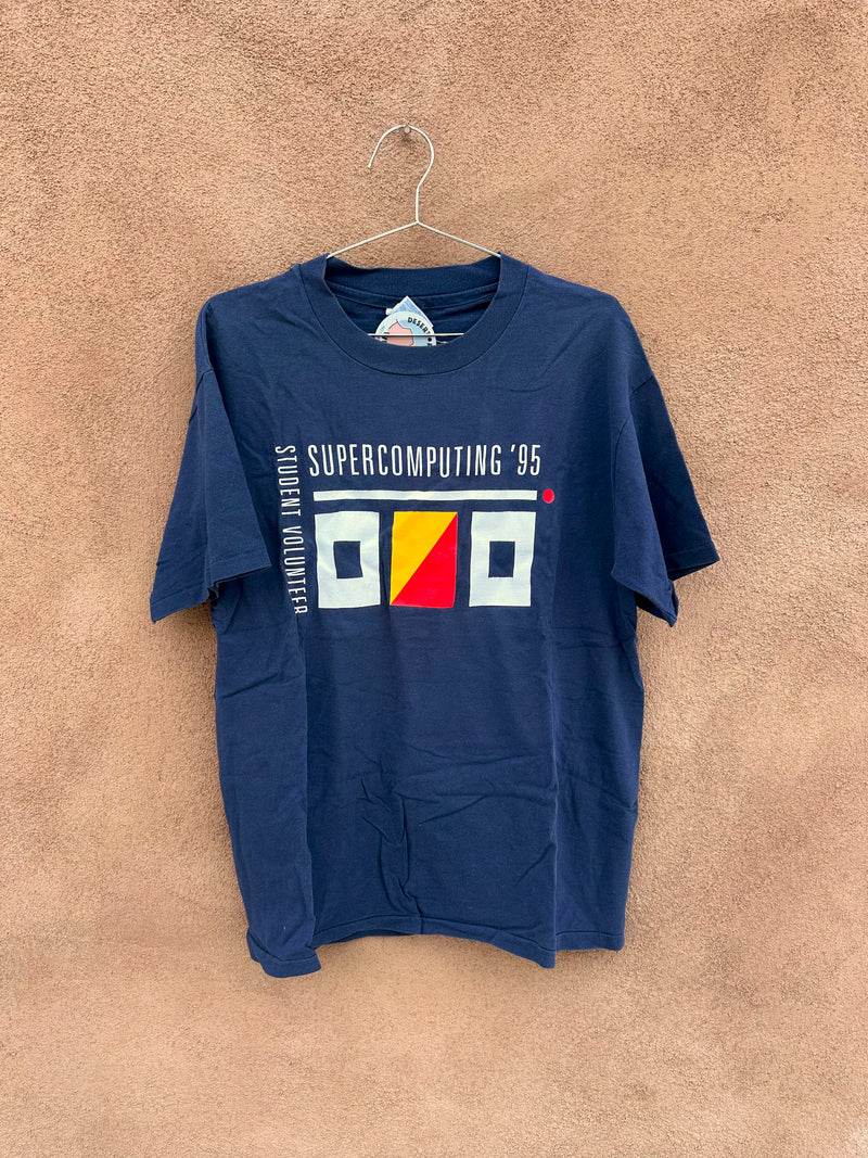 1995 Super-Computing Student Volunteer T-shirt