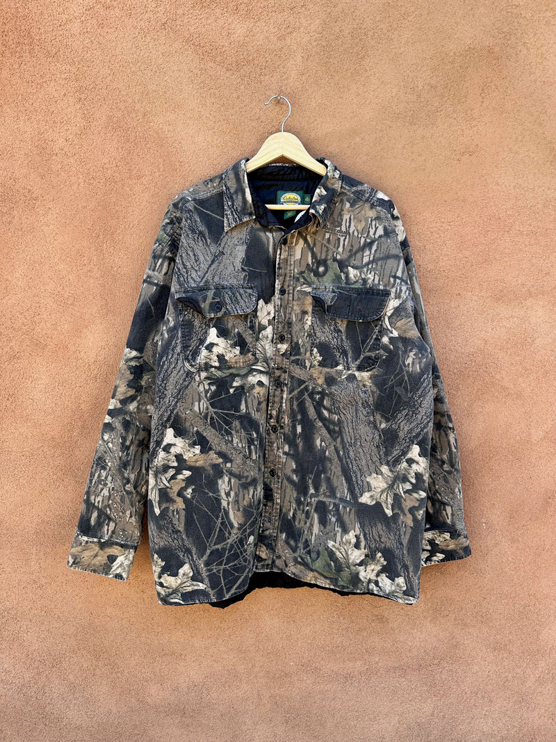 Cabela's Mossy Oak Break Up Camo Lined Jacket